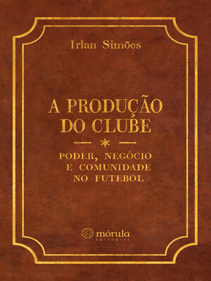 cover image of A produção do clube